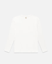 CLOTTEE Script L/S T-Shirt (Cream)