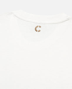 CLOTTEE Script L/S T-Shirt (Cream)