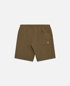 CLOTTEE Script Sweatshorts (Olive)