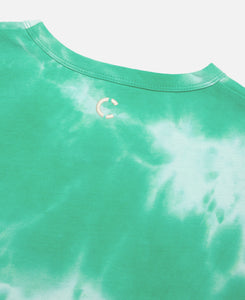 CLOTTEE Script Tie Dye L/S T-Shirt (Mint)