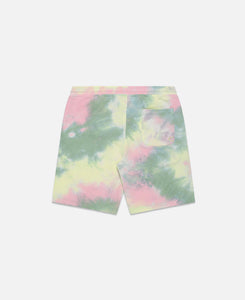 CLOTTEE Script Tie Dye Sweatshorts (Multi)