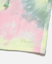 CLOTTEE Script Tie Dye Sweatshorts (Multi)