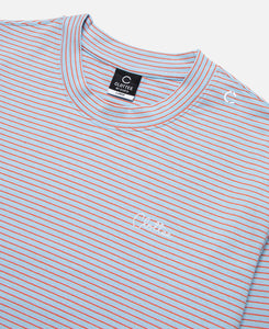 Striped L/S T-shirt (Blue)