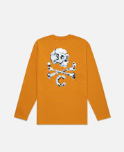 Striped L/S T-Shirt (Orange)