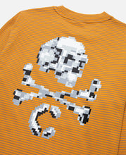 Striped L/S T-Shirt (Orange)