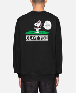 Peanuts Dialogue Sweatshirt (Black)