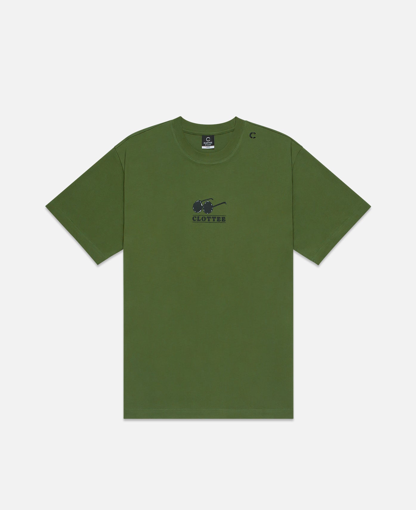 Peanuts Sunglasses T-Shirt (Olive)