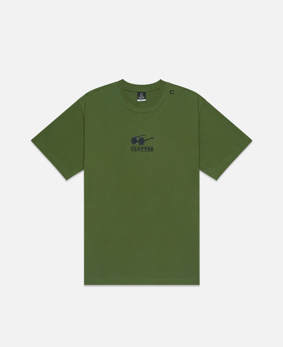Peanuts Sunglasses T-Shirt (Olive)
