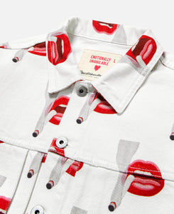 EU x Tom Wesselmann Smoking Jacket (White)
