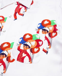 EU Balloon Boys Shirt (White)