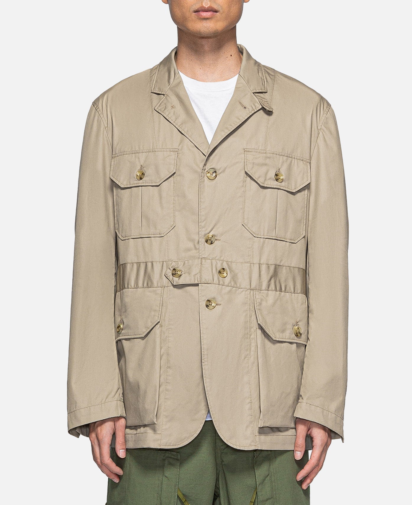 Engineered Garments - Folk Jacket (Khaki) – JUICESTORE