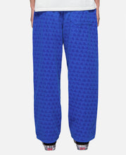 Unisex Corduroy Embossed Pants Woven (Blue)