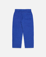 Unisex Corduroy Embossed Pants Woven (Blue)