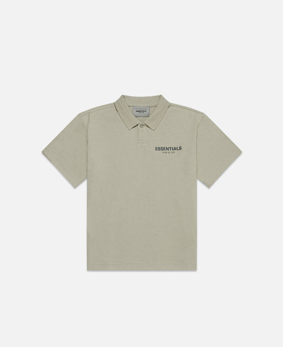 Kids S/S Polo (Beige)