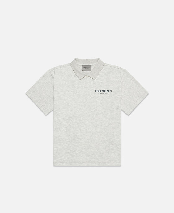 Kids S/S Polo (Grey)