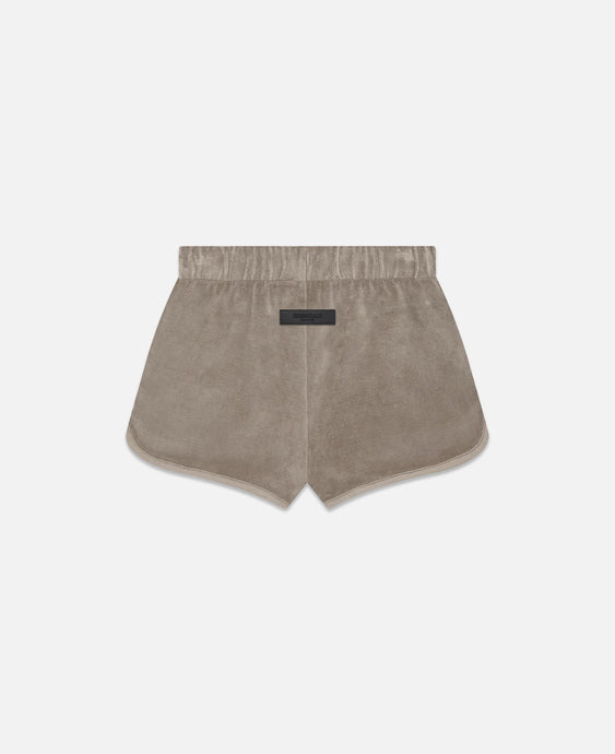 Velour Beach Shorts (Charcoal)