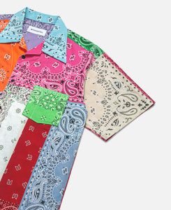 Paisley Pattern Bandana Shirt (Multi)