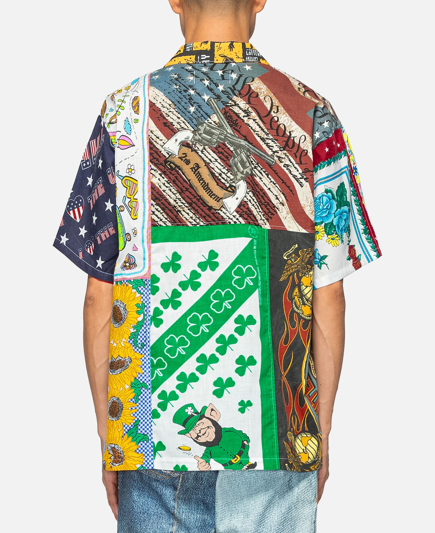 Upcycling Bandana Shirt (Multi)