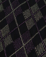 B.B. Jacket - Argyle Emb. Velvet (Black)