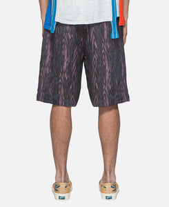 Jacquard Basketball Short (Purple)