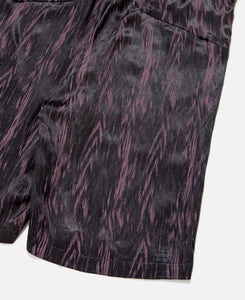 Jacquard Basketball Short (Purple)