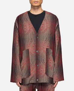 Needles Cardigan Jacket (Red)