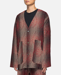 Needles Cardigan Jacket (Red)