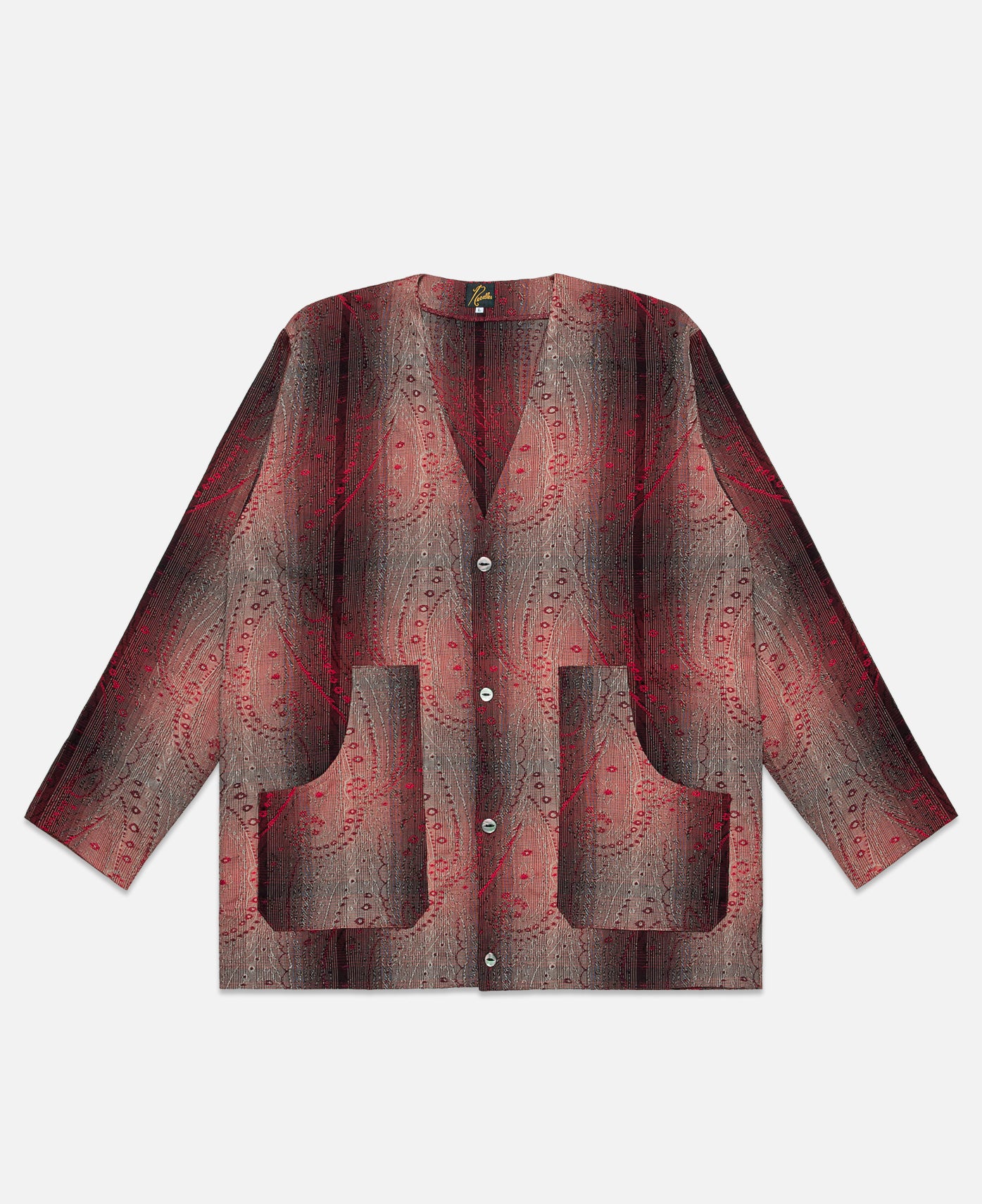 Needles Cardigan Jacket (Red)