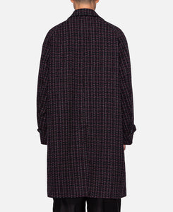 Needles Chester Coat - Wool Jacquard (Purple)