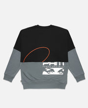 Atlantis Half Half Crew Neck Sweat (Black)