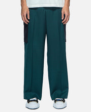 Mix Wide Slacks (Blue)