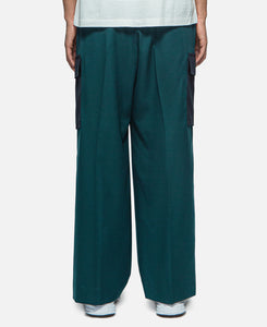Mix Wide Slacks (Blue)