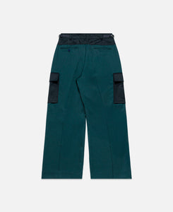 Mix Wide Slacks (Blue)
