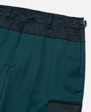 Mix Wide Slacks (Blue)