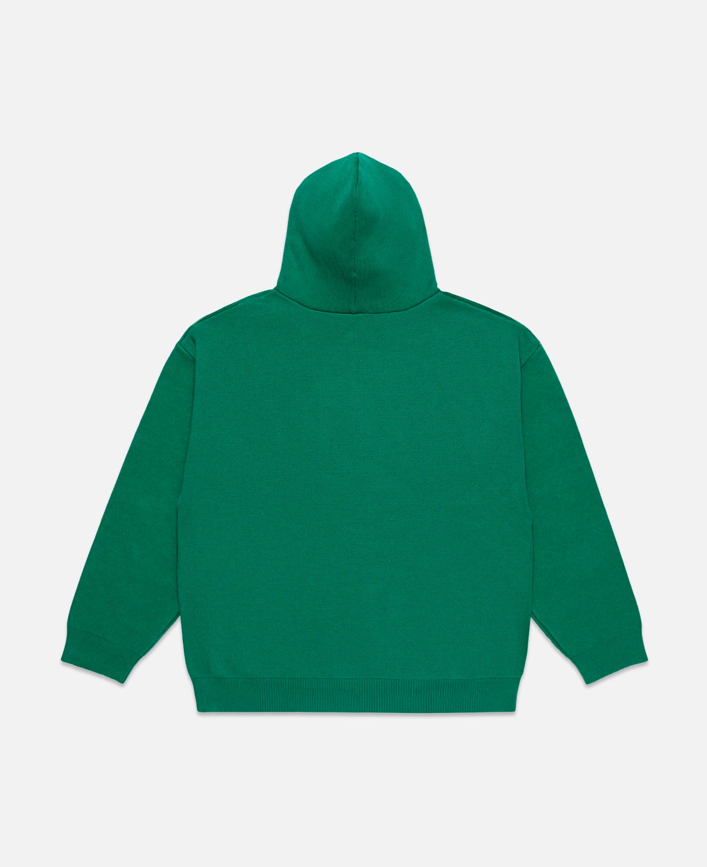 Delivered Jacquard Knit Hoodie (Green)