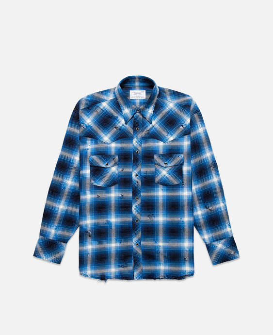 Western Shirt (Blue)