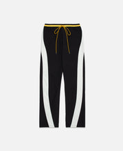 Curve Panel Track Pants (Black)