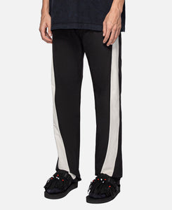 Curve Panel Track Pants (Black)