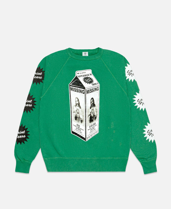 Milk Carton Sweatshirt (Green)