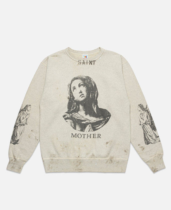 Mother Crew Sweater (Grey)