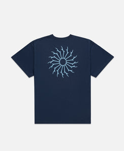 Round Pocket T-shirt (Navy)