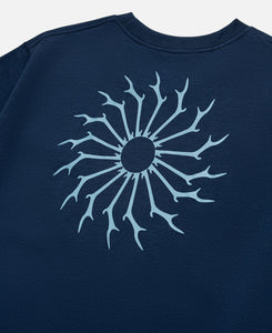 Round Pocket T-shirt (Navy)