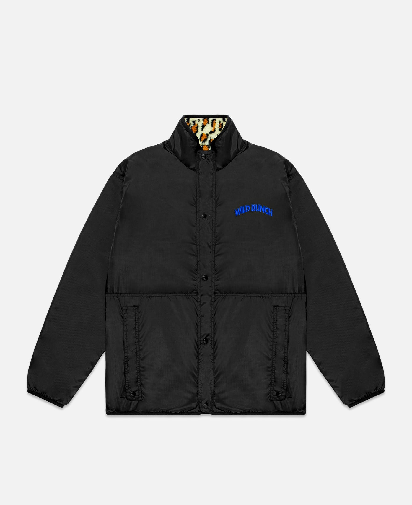 Wild Bunch / Reversible Boa Fleece Jacket (Black)