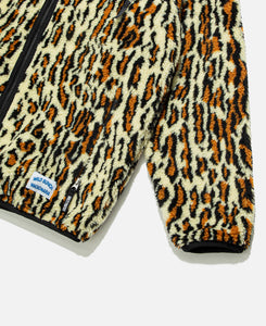 Wild Bunch / Reversible Boa Fleece Jacket (Black)