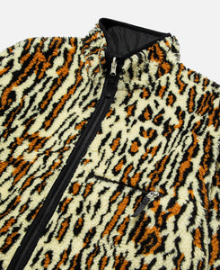 Wild Bunch / Reversible Boa Fleece Jacket (Black)